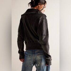 We The Free Washed Black Collared not so ordinary polo